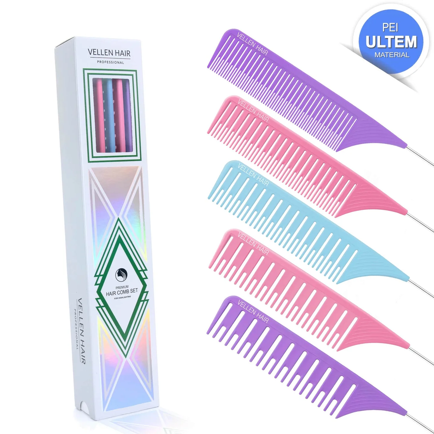 Vellen-Hair Reviews | Best Hair Highlighting Comb Set